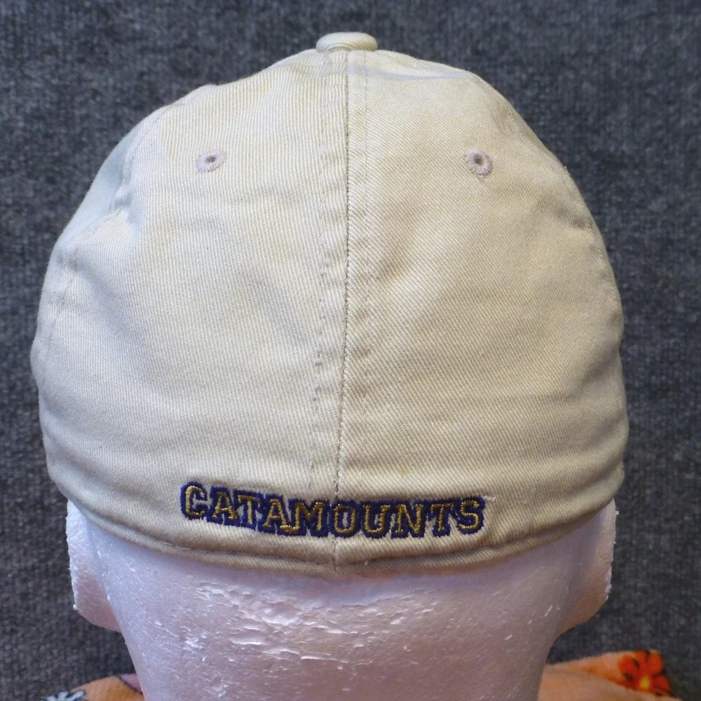Zephyr Western Carolina Alumni Hat Tan Fitted L Catamounts NCAA Baseball Cap